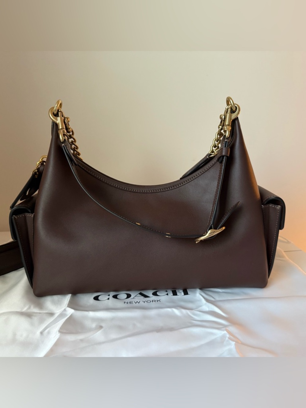 COACH Pocket Juliet 30 Shoulder Bag - Picture 2 of 7